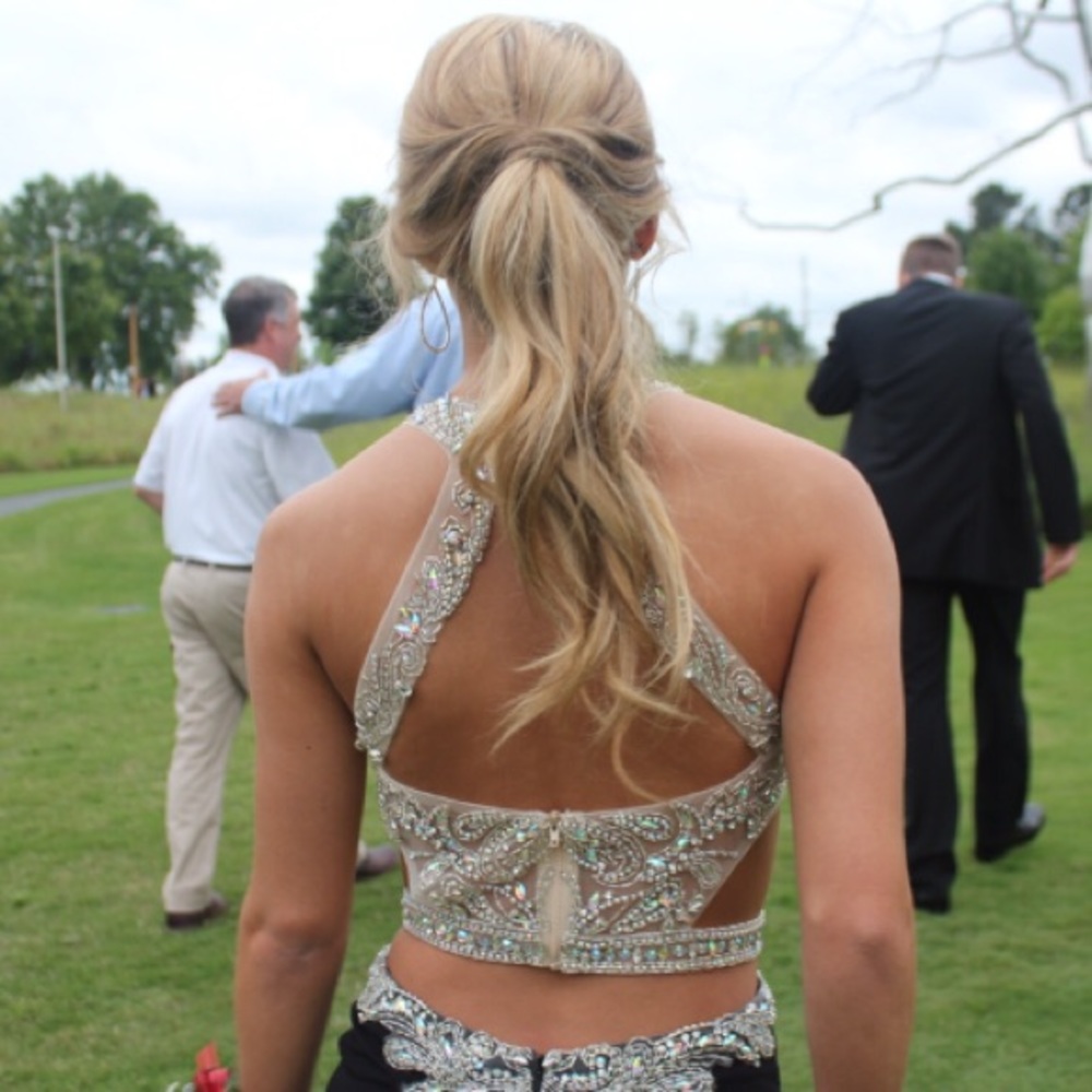 Gigi Designer Black prom dress